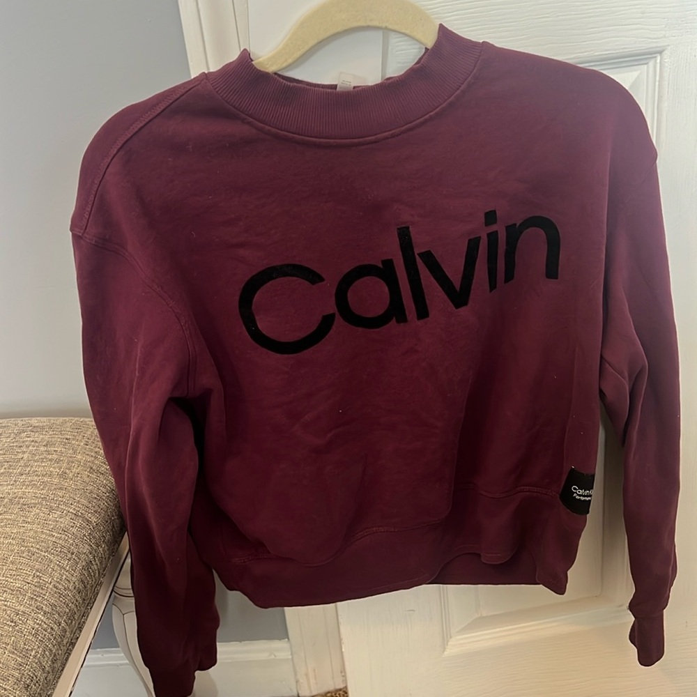 Calvin Klein performance crewneck cropped